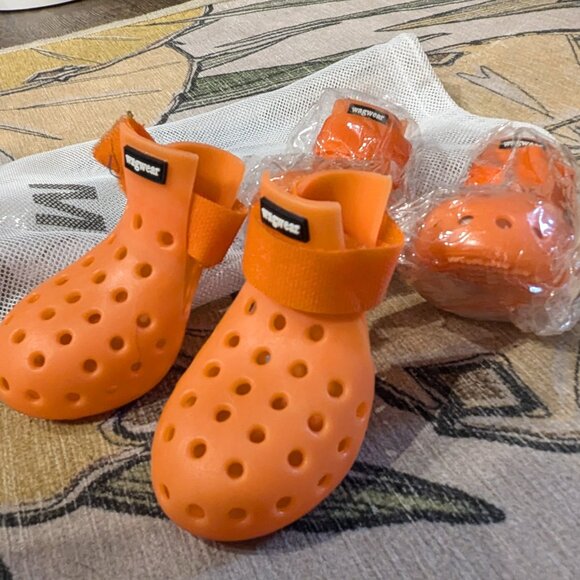 Wagwear WagWellies Mojave Orange M - Picture 1 of 5